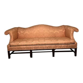 1950s Camel Back Sofa For Sale
