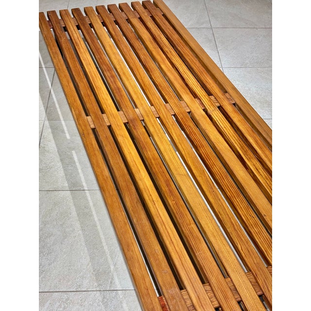 Cansado Bench by Charlotte Perriand, 1954, in Very Good conditions. Designed 1950 to 1959 I have official proof of...