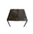 Contemporary Coffee Table with Glass Top For Sale - Image 3 of 4