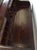 Vintage Walnut Chippendale Style Open Front Writing Desk With Brass Hardware For Sale - Image 17 of 18
