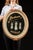 c. 1920s; Co-operative Wholesale Society (CWS) Corset Works - Desborough, Northampshire Antique oval advertising mirror...