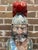 Vintage Carved Polychrome Ship's Figurehead Bust - HMS Ajax For Sale - Image 4 of 6