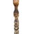 Mid 20th Century Mid 20th Century Hand-Carved Polynesian Totem Post Sculpture With Ancestor Female Figures For Sale - Image 5 of 8