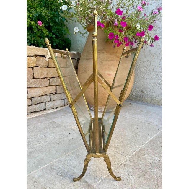 Gold Magazine Rack from Baguès For Sale - Image 8 of 14