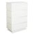 Modern Interlübke Cube Chest of Drawers in White High Gloss Wood from Lübke For Sale - Image 3 of 17