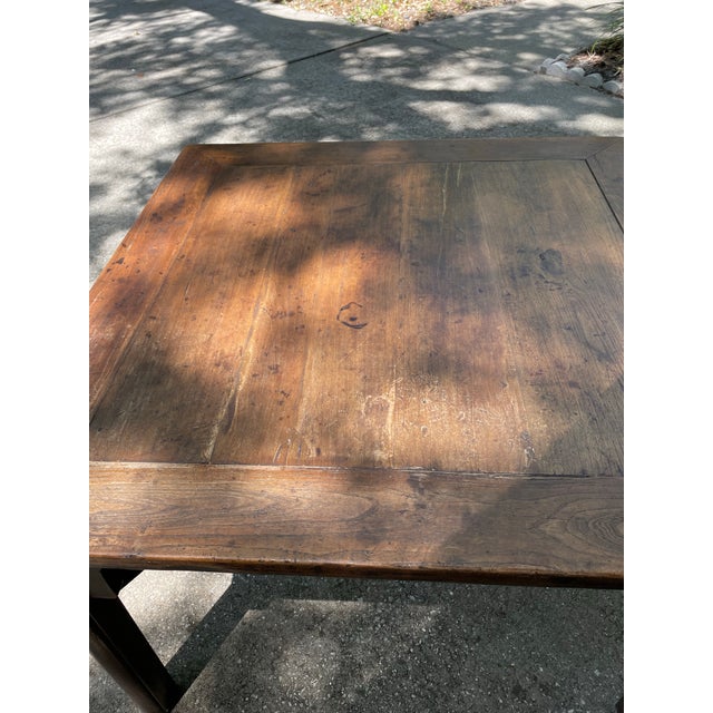 1900s Chinese Antique Square Coffee Table For Sale In Orlando - Image 6 of 8