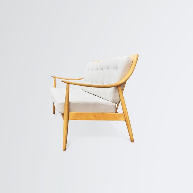 1950s 2-Seater Sofa attributed to Peter Hvidt and Orla Mølgaard-Nielsen for France & Søn / France & Daverkosen, 1950s For Sale - Image 5 of 8