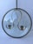 Mid-Century Modern Pendant in the style of Pietro Chiesa, 1950s For Sale - Image 4 of 7