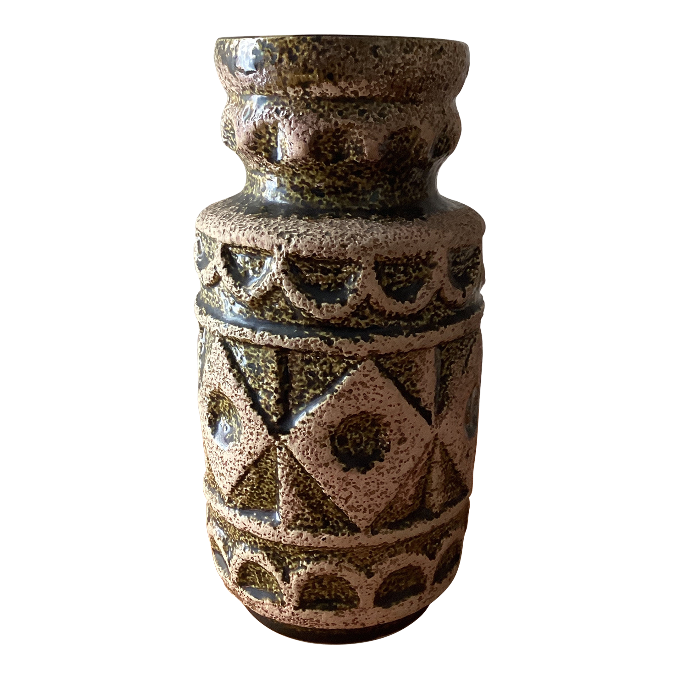 Mid-Century Art Pottery Bay Keramik Vase West German Design