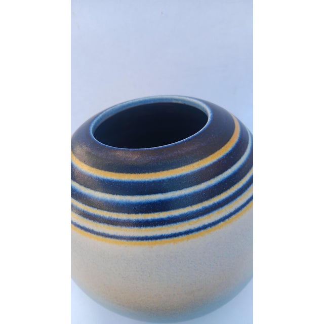 Vintage Spanish Ceramic Vase from Serra, 1970s For Sale - Image 4 of 6