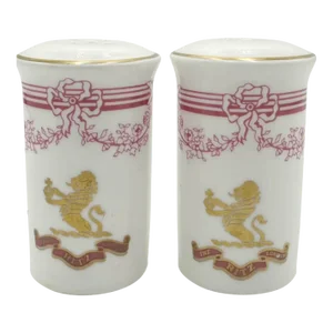 Vintage Hotel Ritz London Porcelain Royal Doulton Salt & Pepper Shakers- A Pair