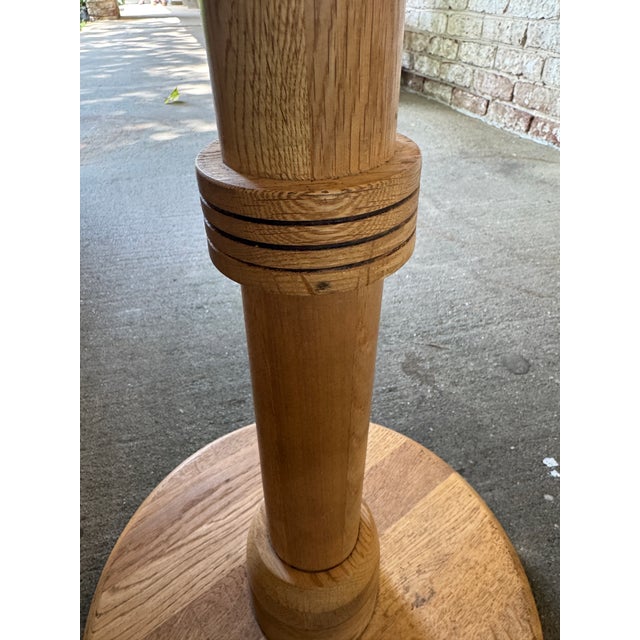 Vintage Danish Light Wood Floor Lamp For Sale - Image 15 of 16