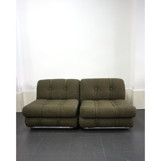 Vintage Italian Lounge Chairs, 1970s, Set of 2 For Sale - Image 10 of 15