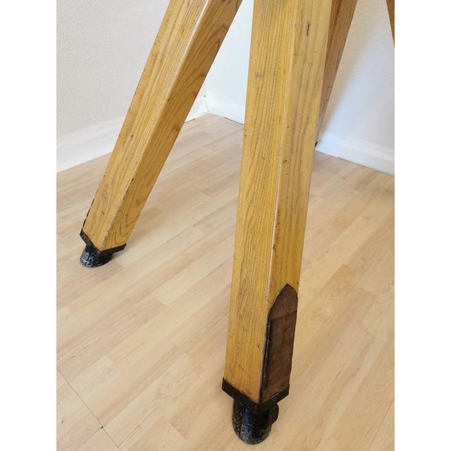 Vintage Leather Gym Pommel Horse, 1960s For Sale - Image 12 of 18