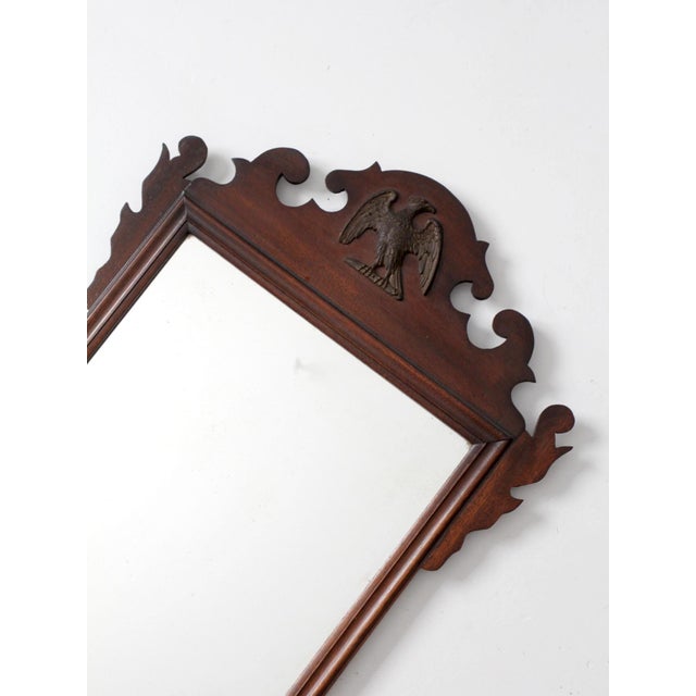 Late 19th Century Antique Federal Revival Eagle Mirror For Sale - Image 5 of 14