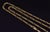 Late 20th Century Italian Solid 18k Yellow Gold 30-Inch Figaro Chain Necklace by Olimpia Catene For Sale - Image 4 of 11