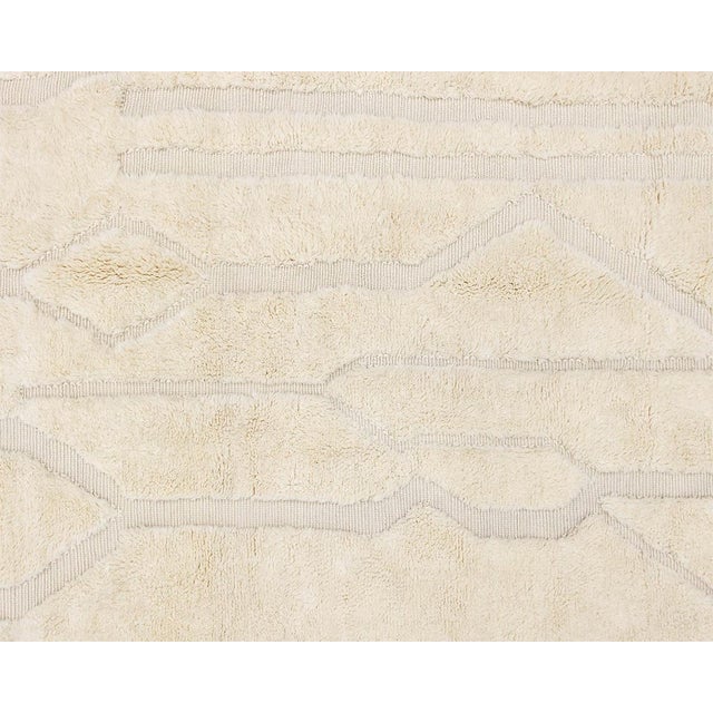 Hand-Knotted Wool Premium Rug by Azele Studio For Sale - Image 4 of 11