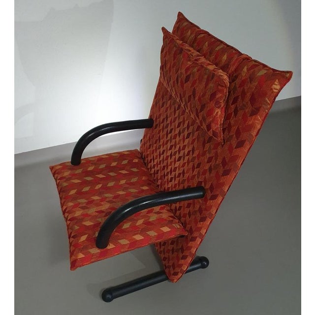 Postmodern T-Line Armchairs by Burkhard Vogtherr, Set of 2 For Sale - Image 9 of 18