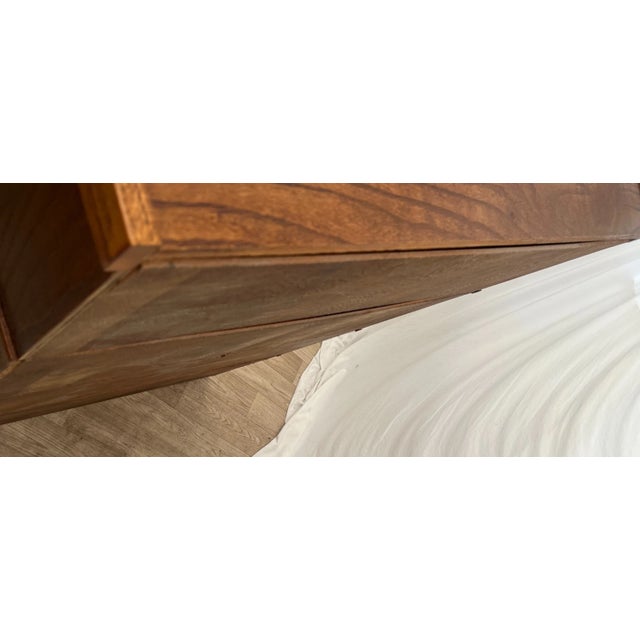 Vintage Sectional Bookcase Lawyer Barrister Storage Case Four Stacking Shelves For Sale - Image 15 of 15