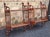A Pair of Mid-Century Chinese Chippendale Style Mahogany Wall Shelves with pierced through fretwork. Measures: 17" W x...