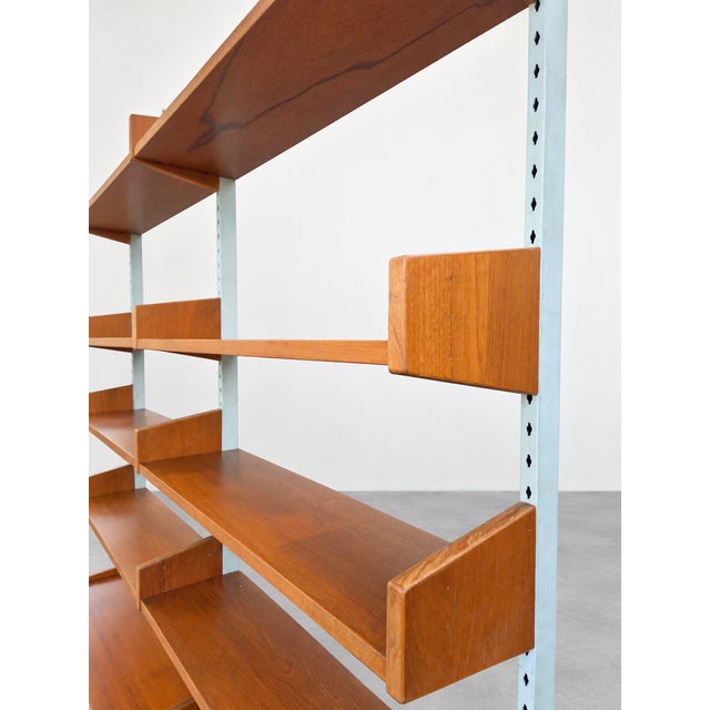 Scandinavian Teak Bookcase, Denmark, 1960s For Sale - Image 6 of 13