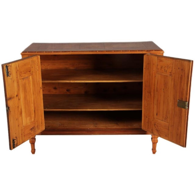 Baroque Antique Baroque Sideboard in Cherry, 1780 For Sale - Image 3 of 18