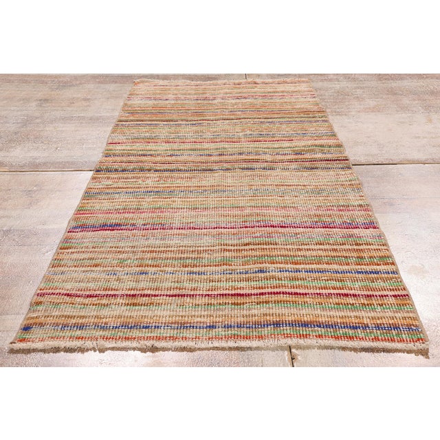 Zeki Muren Vintage Turkish Sivas Rug, 02'10 X 06'11 For Sale - Image 9 of 10