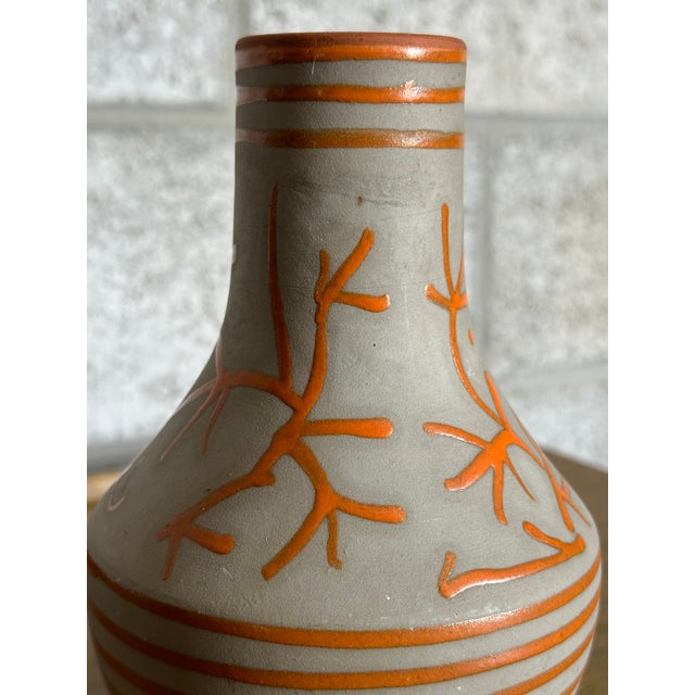 Mid-Century Modern 1940s Rare Erik Mornils for Nittsjö Vase For Sale - Image 3 of 7