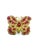 Ruby Red Bochic “Orient” Vintage Natural Multi Ruby & Emerald Butterfly Brooch 18K Gold & For Sale - Image 8 of 11