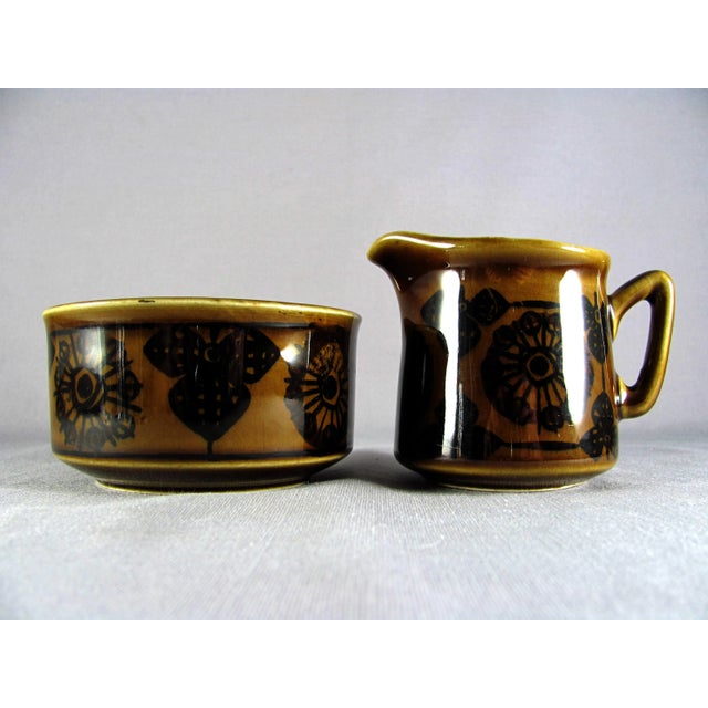 One of Inger Waage's more popular dinnerware patterns, she designed the Sera pattern in 1968, and manufacturing continued...