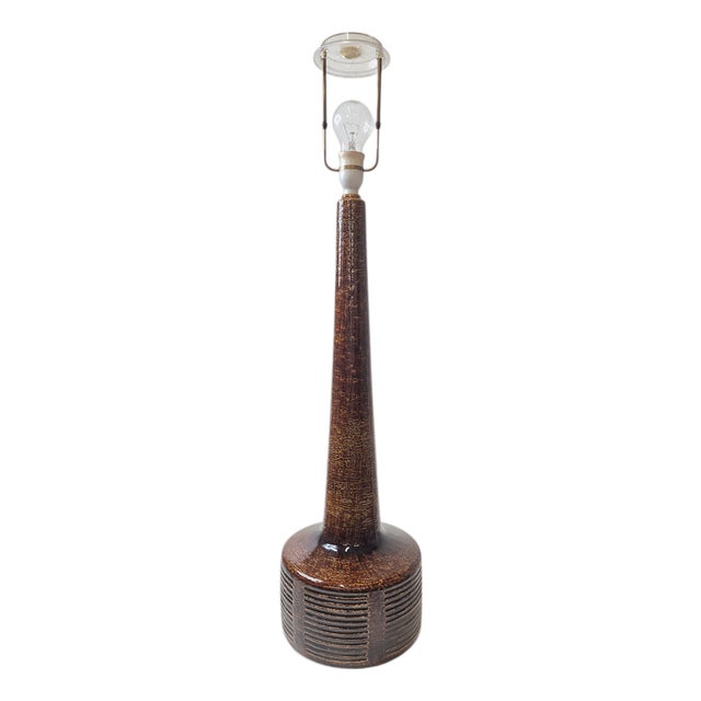 Ceramic DL 37 Table Lamp by Per and Annelise Linnemann-Schmidt for Palshus, 1960s For Sale