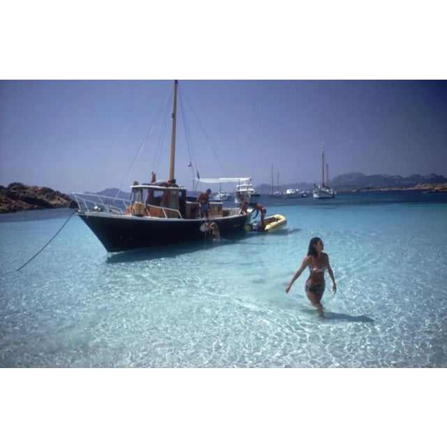 Slim Aarons, Yachting Trip, Estate Stamped Photographic Print, 1967 / 2020s For Sale