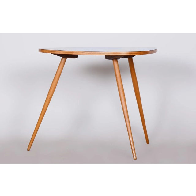 Mid-Century Coffee Table in Beech from Umakart, 1950s For Sale - Image 4 of 6