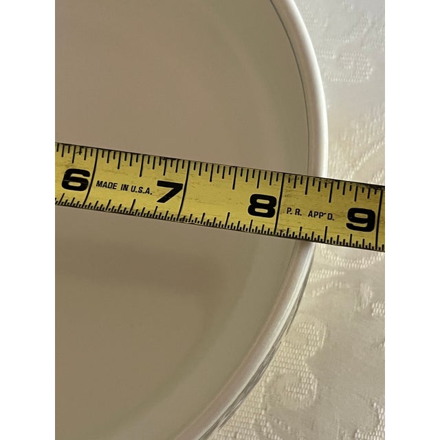 Mikasa 1990s Mikasa Garden Harvest 8" Vegetable Serving Bowl 3" High Excellent For Sale - Image 4 of 6