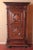 Tall, narrow, and architecturally striking, this antique French bonnetière was crafted in the Périgord region circa 1750....