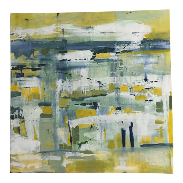 "At the Beach" Abstract Painting For Sale