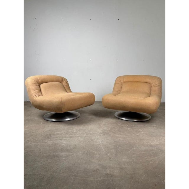 Mid-Century Modern Italian Lounge Armchairs, 1960s, Set of 2 For Sale - Image 3 of 10