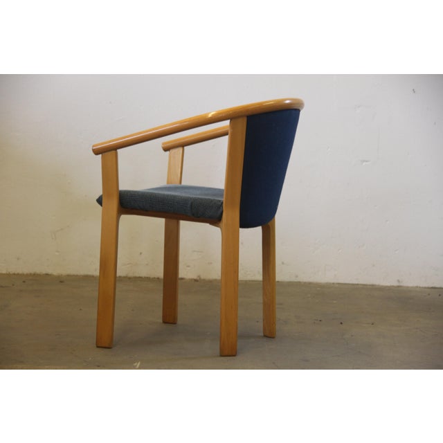 Wood Beech Wood Dining Chairs by Rud Thygesen & Johnny Sørensen for Magnus Olesen, 1980, Set of 4 For Sale - Image 7 of 17