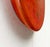 1960s Mid-Century Modern Danish Studio Pottery Orange Wall Hanger from Signe Boesen Northroup, 1960s For Sale - Image 5 of 15