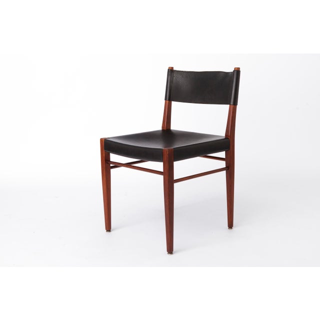 1960s Dining Chairs in Teak by Helmut Magg for Deutsche Werkstätten, 1960s, Set of 3 For Sale - Image 5 of 9