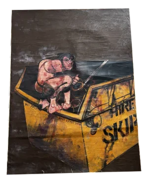 Donald Tibble, Composition, 1981, Oil on Canvas