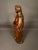 19th Century Early 19th Century Flemish Hand-Carved Oak Statue of Saint Agnes, Circa 1820 For Sale - Image 5 of 16
