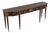 Theodore Alexander Georgian Style Mahogany Inlay Buffet Console Table For Sale