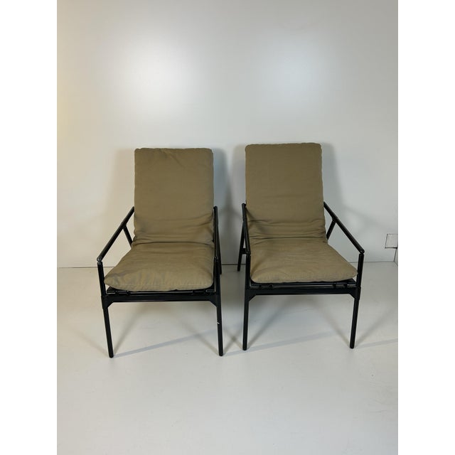 Nena Armchairs by Richard Sapper for B&B Italia / C&B Italia, 1980s, Set of 2 For Sale - Image 13 of 13