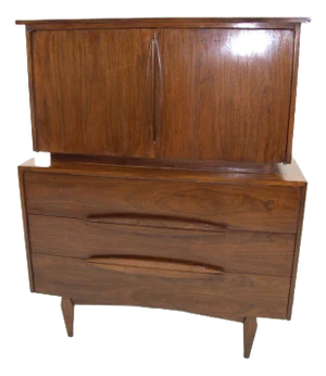 1960s Mid Century Modern Chest of Drawers by Genova Furniture