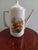 French Porcelain Coffee Pot with Hunting Scene Decoration and Gilding from PF, France, 1950s For Sale - Image 4 of 4
