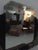 Metal French Art Deco Black Lacquer and White Gold Mirrors - a Pair For Sale - Image 7 of 9