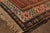 Brown 19th-Century Antique Soumak Rug Gometric Burnt Red and Beige All Over Pattern For Sale - Image 8 of 9