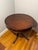 Mid 20th Century Mid 20th Century Mahogany Drum Top Quadruple-Handled Parlor Table For Sale - Image 5 of 6