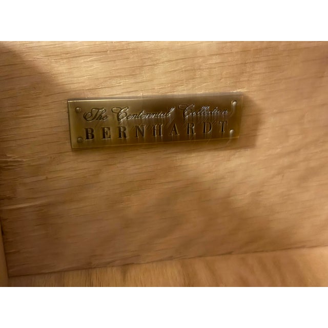 Late 20th Century Furniture Centennial Collection Flame Mahogany + Cherry Wood China Cabinet For Sale - Image 12 of 12